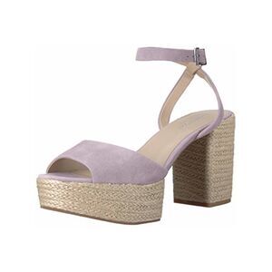 KENNETH COLE Womens Pink 2" Platform Pheonix Leather Espadrille Shoes 5 M